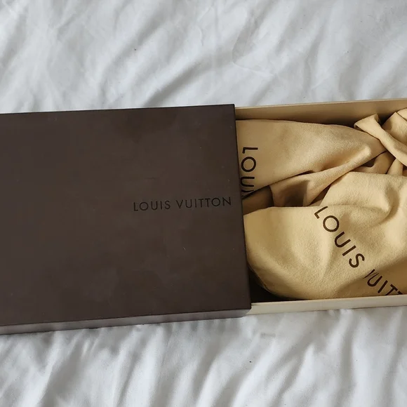 Authentic LOUIS VUITTON denim espadrilles sandals size 37 (6.5US) - Picture 10 of 11